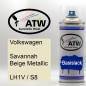 Preview: Volkswagen, Savannah Beige Metallic, LH1V / S8: 400ml Sprühdose, von ATW Autoteile West.